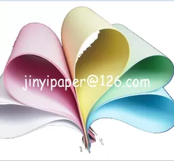 China blue image carbonless paper in sheet supplier