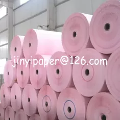 China blue image ncr paper rolls for bank document printing supplier