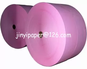 China  Carbonless Paper with smooth surface in roll supplier